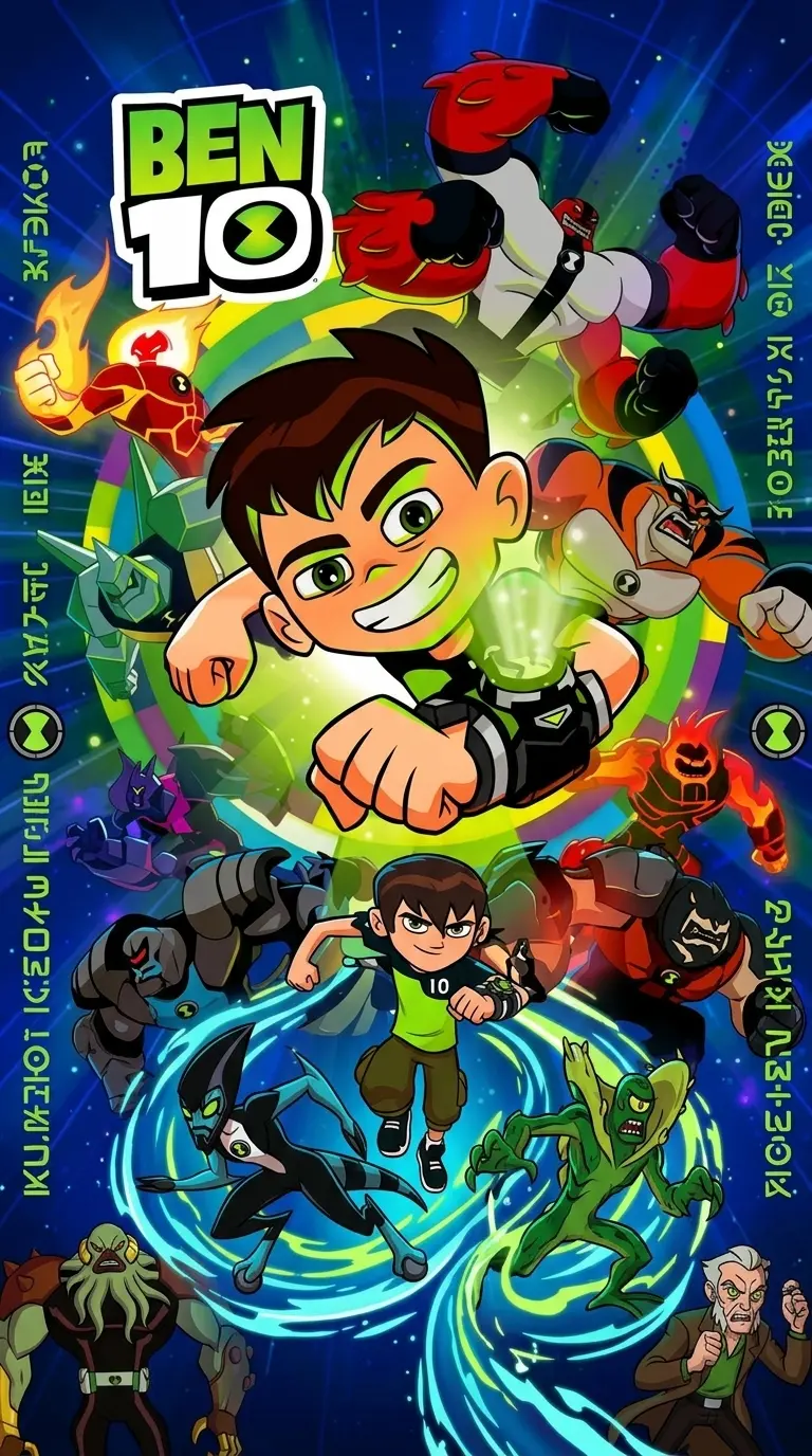 Modelo de convite Ben 10 2