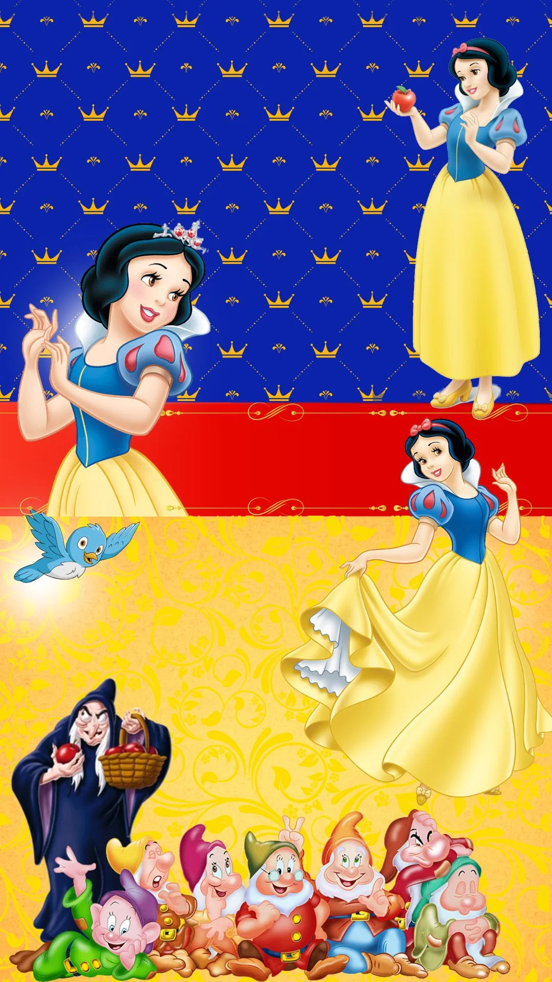 Convite Branca de Neve
