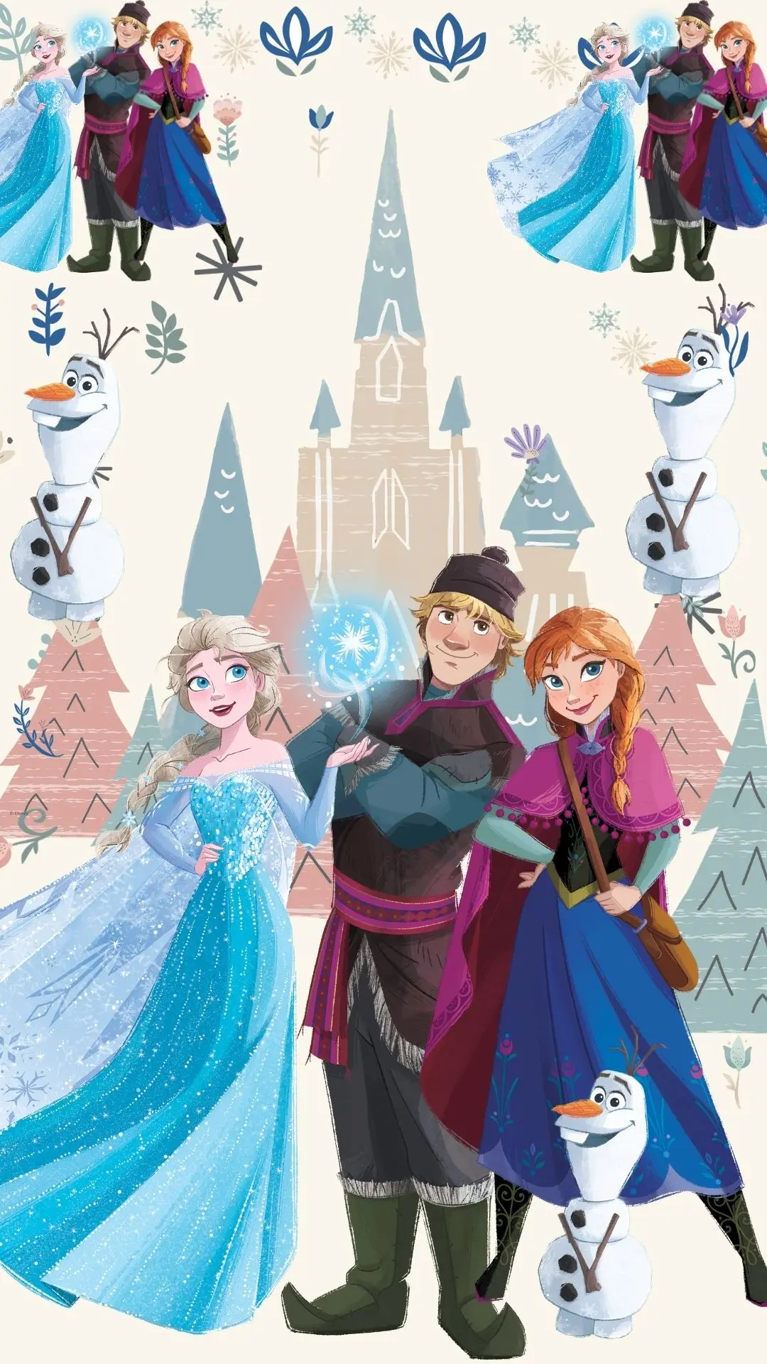 Modelo de convite Frozen 1 2