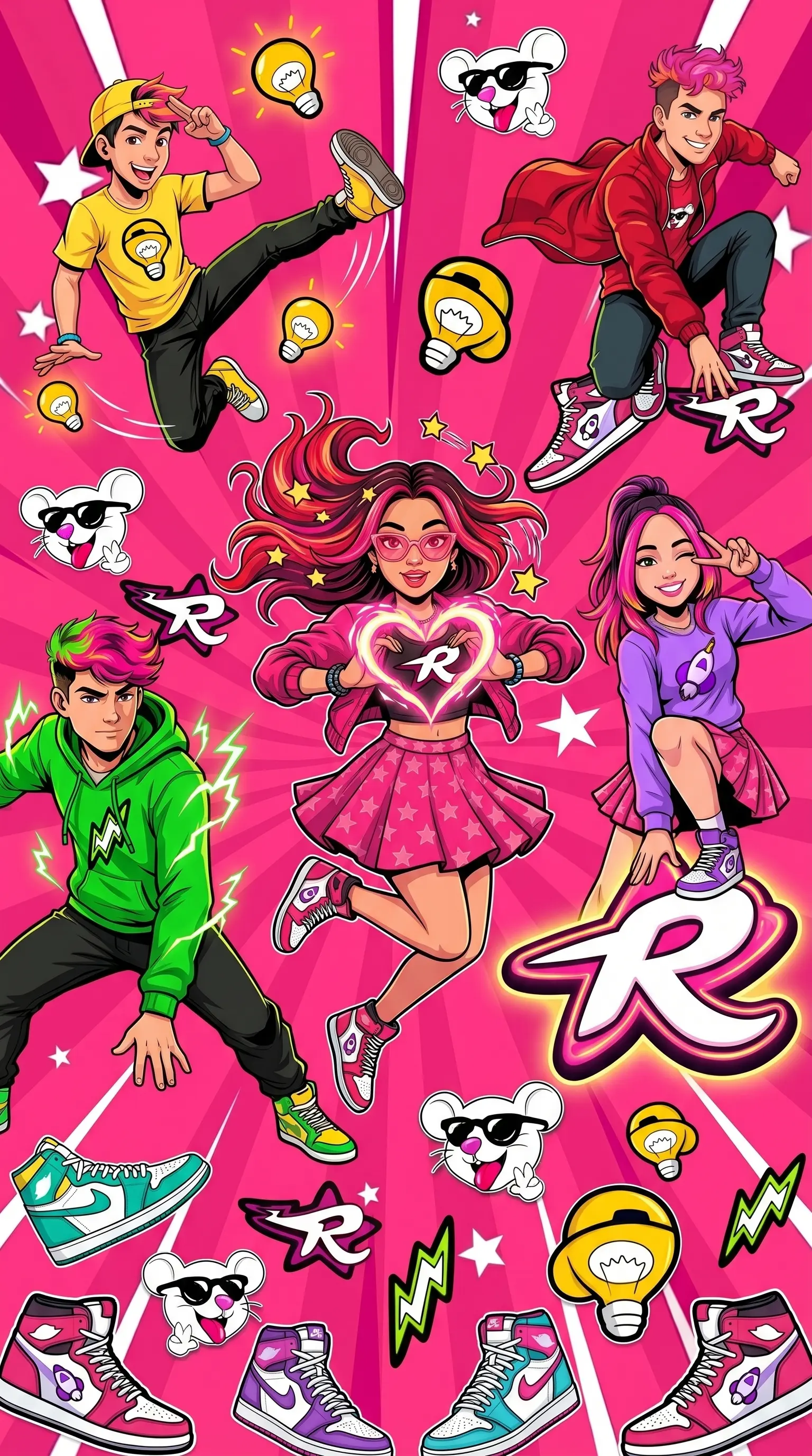 Modelo de convite Grupo Dos Rosa2