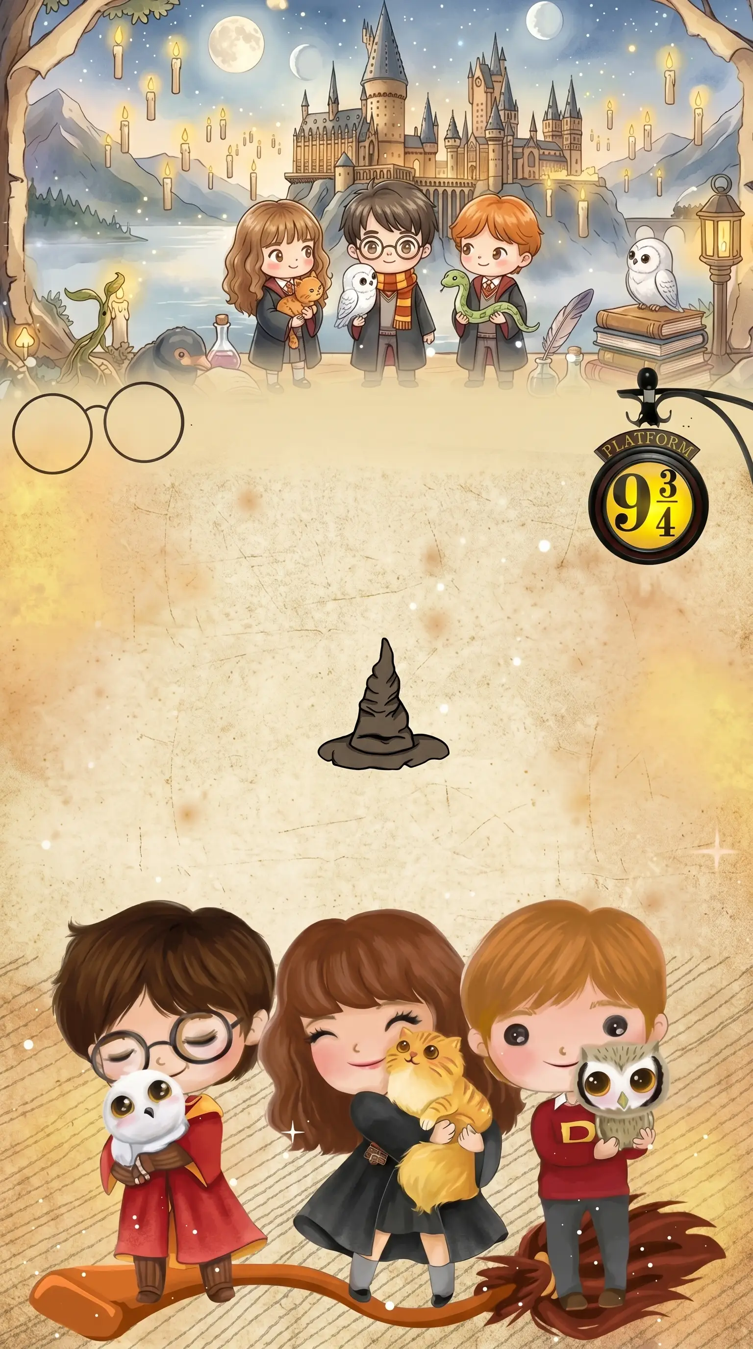 Modelo de convite Harry Potter2