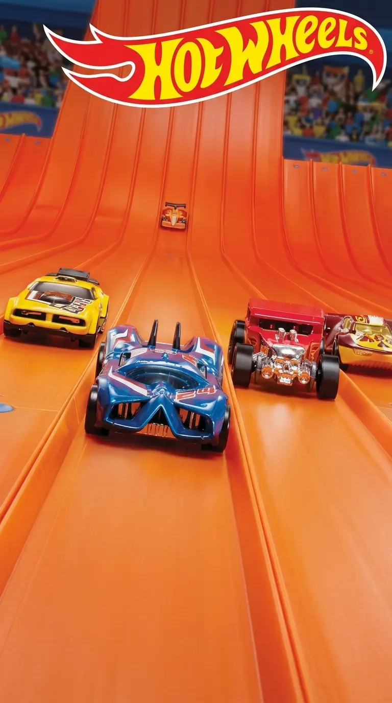 Modelo de convite Hotwheels