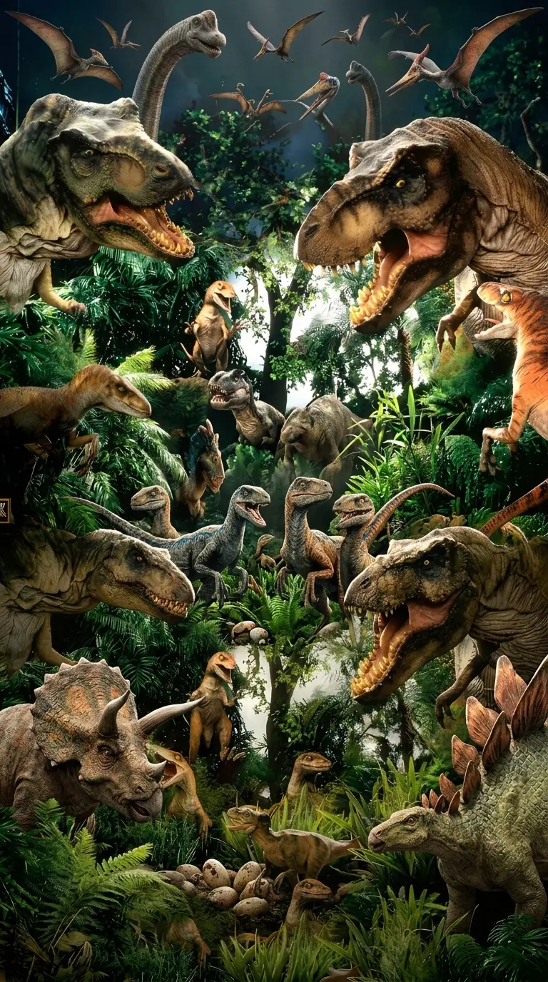 Convite Jurassic Park