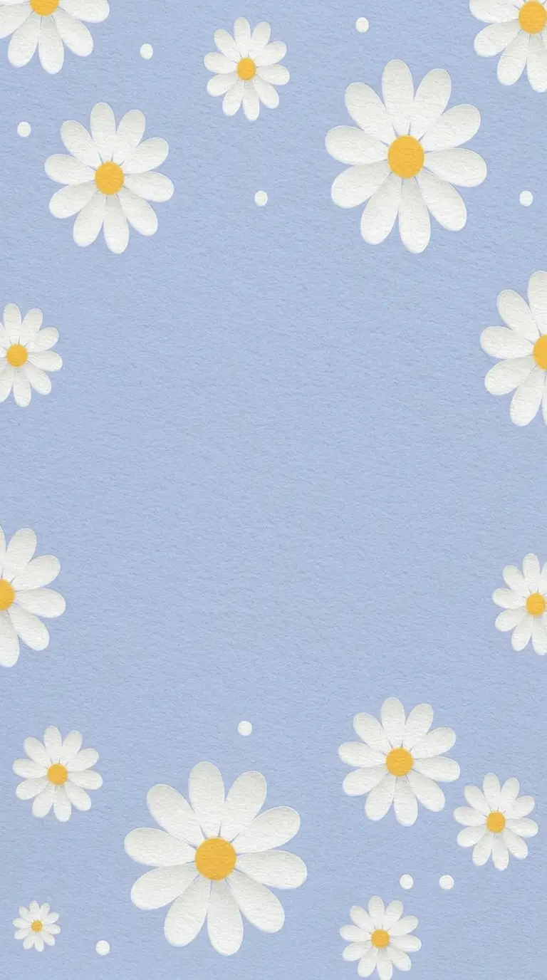 Modelo de convite Margarida Flor 4