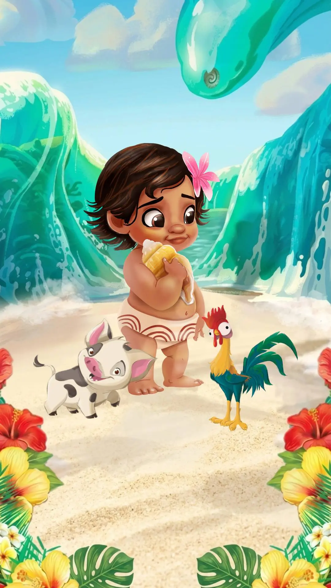 Convite Moana