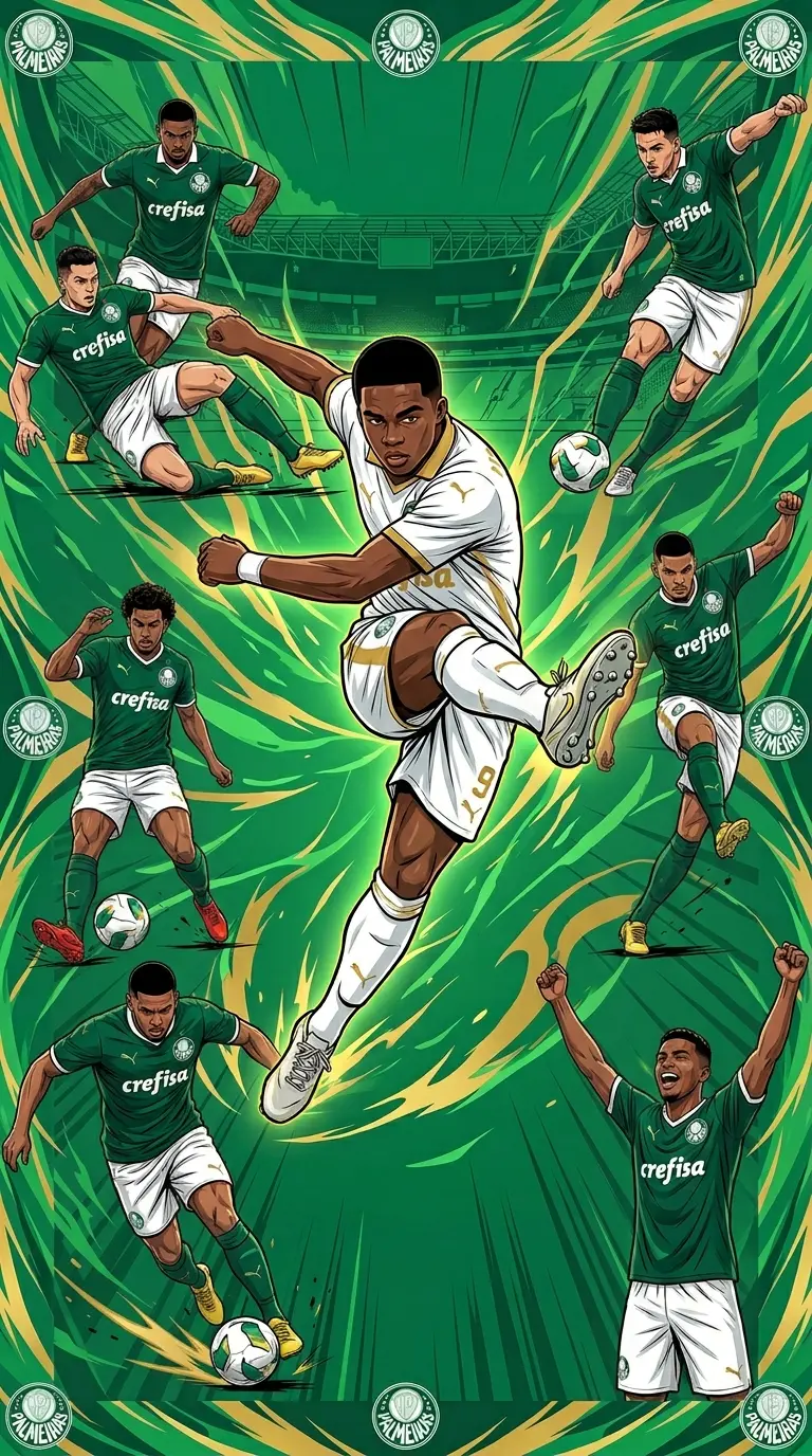 Modelo de convite Palmeiras Time