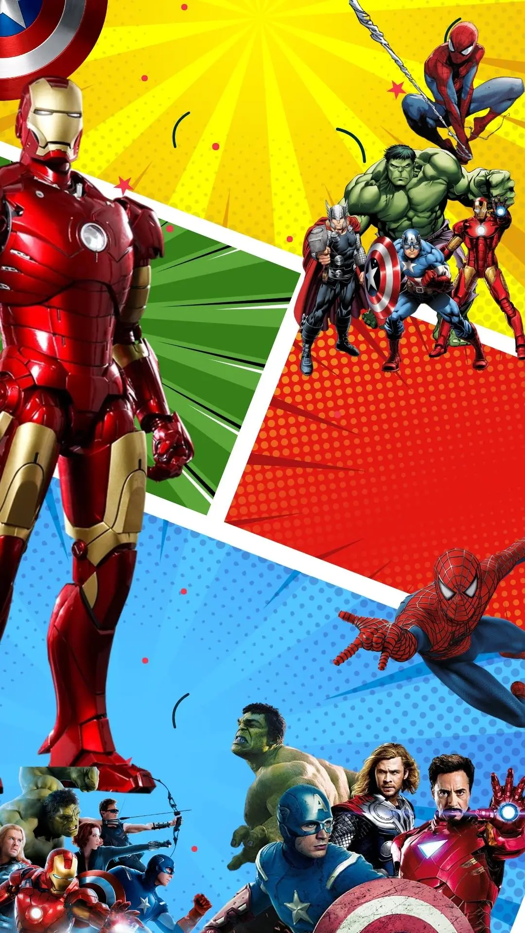 Convite Vingadores